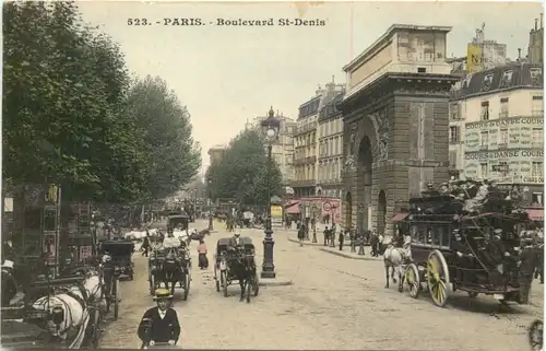 Paris, Boulevard St-Denis -541414