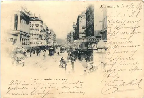 Marseille, La cannebiere -541408
