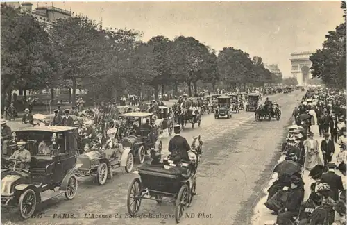 Paris, LÀvenue du Bois de Boulogne -541286