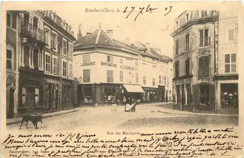 Rambervillers, Rue des Marchands -541538