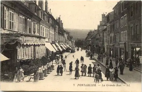 Pontarlier, La Grande Rue -541602