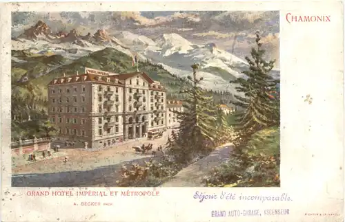 Chamonix, Grand Hotel Imperial et Metropole -541674