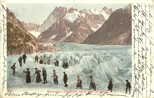 Chamonix, Traversee de la Mer de Glace -541506