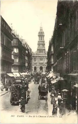 Paris, Rue de la Chaussee dÀntin -541276