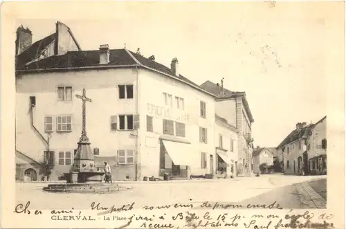 Clerval, La Place -541668