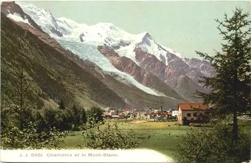 Chamonix et le Mont Blanc -541436