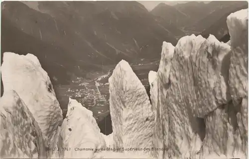 Chamonix, vu du Glacier Superieur des Bossons -541476