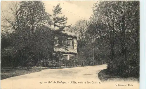 Paris, Bois de Boulogne, Allee -540178