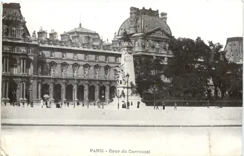 Paris, Cour du Carrousel -540258