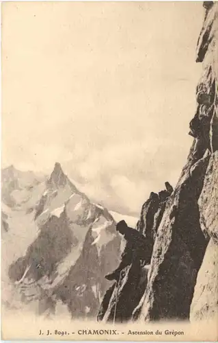 Chamonix, Ascension du Grepon -540338