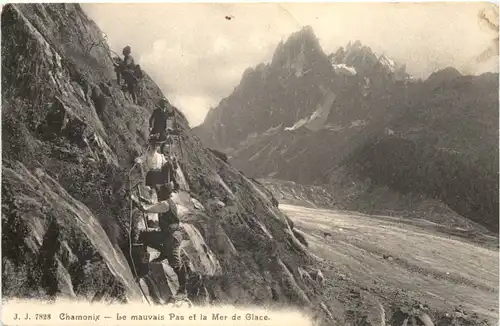 Chamonix, Le mauvais Pas et la Mer de Glace -540490