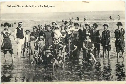 Saintes-Maries de la Mer, La Baignade -540642