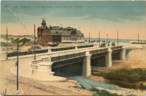 Calais, Le Nouveau Pont et le Casino -540680