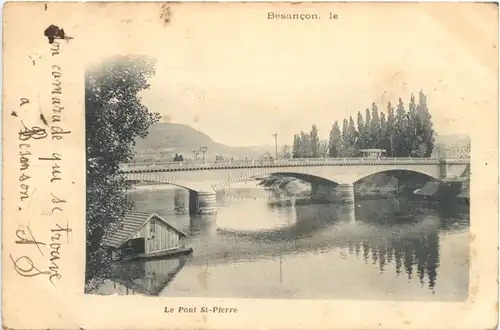 Besancon, Le Pont St-Pierre -541370
