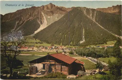 Chamonix et le Brevent -541430