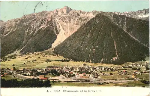 Chamonix, et le Brevent -540376