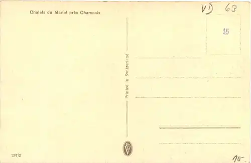 Chamonix, Chalets du Meriet pres Chamonix -540374