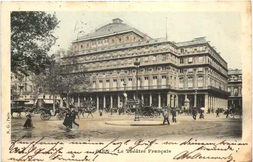 Paris, Le Theatre Francais -541316