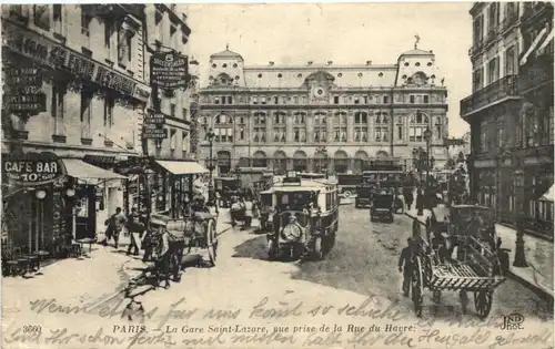 Paris, La Gare Saint-Lazare -541328