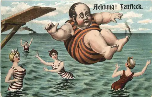 Humor - Achtung Fettfleck -665480