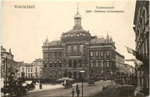 Warschau - Gymnasium - Deutsches Soldatenheim -665368