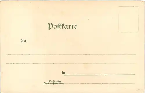 Gruss von der Teufelskanzel bei Kufstein - Litho -665414