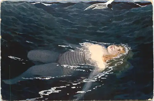 Frau im Wasser - Nympfe -665498