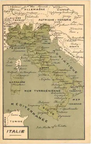 Landkarte - Italie -665448