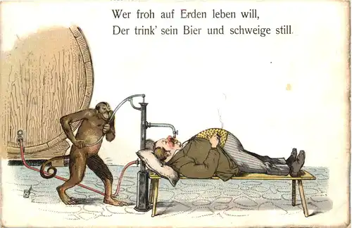 Humor - Bier - Affe -665718