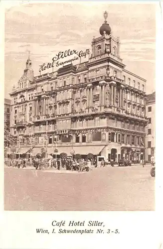 Wien - Cafe Hotel Siller -665778