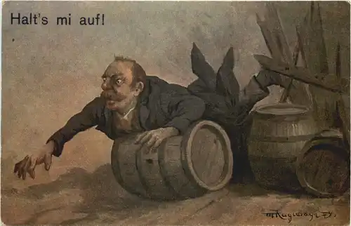 Humor - Bier - Halts mi Auf -665726