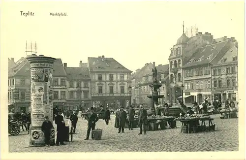 Teplitz - Marktplatz -665944