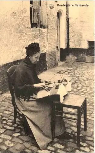 Dentelliere flamande - Klöppeln -666006