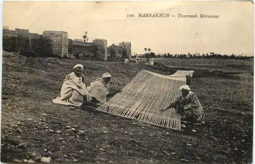 Marrakech - Tisserands Marocains -666028
