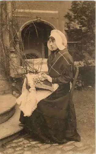 Dentelliere flamande - Klöppeln -666012