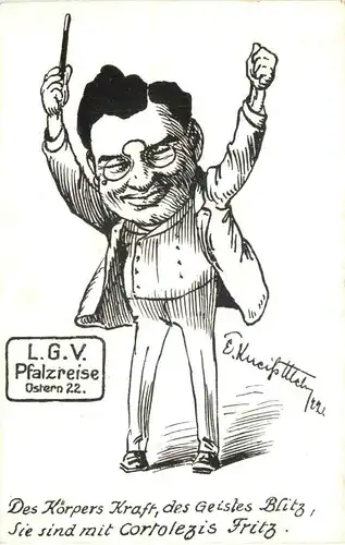 Humor - LGV Pfalzreise 1922 -666142