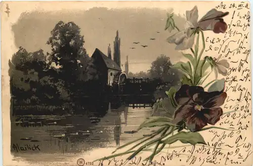 Künstler AK Mailick -666214