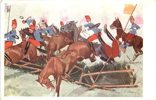 Künstler Ak Humor - Österreich - Pferde -666234