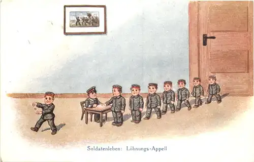 Künstler AK Ad. Hoffmann - Soldatenleben -666196