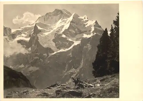 Künstler AK Harrison Compton - Berner Oberland -666330