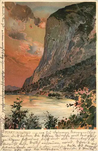 Martinswand - Litho - Zirl -666356