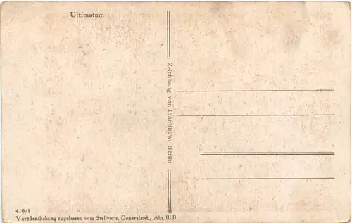 WW1 - Ultimatum -666686