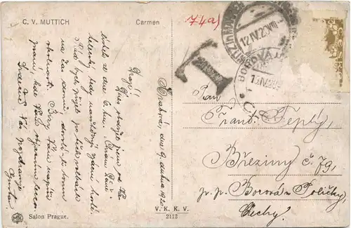 Künstler AK C. V. Muttich -666636