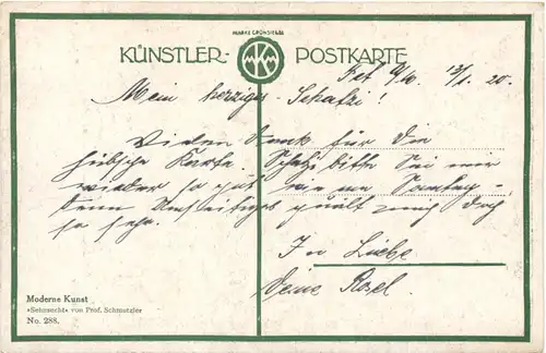 Künstler AK - Schmutzler -666830