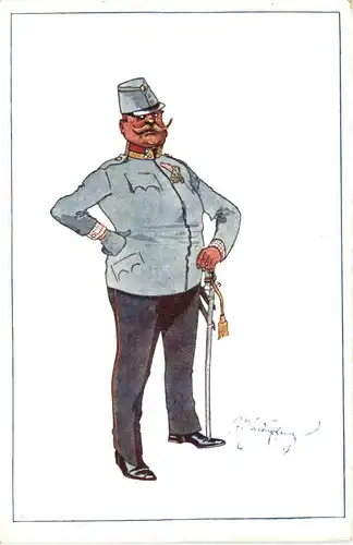 Künstler Ak - Humor Österreich -666844