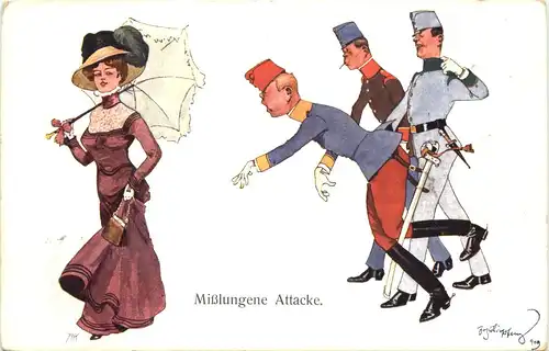 Künstler Ak - Humor Österreich -666862