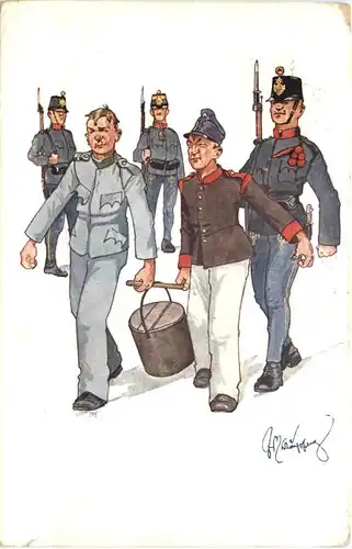 Künstler Ak - Humor Österreich -666858