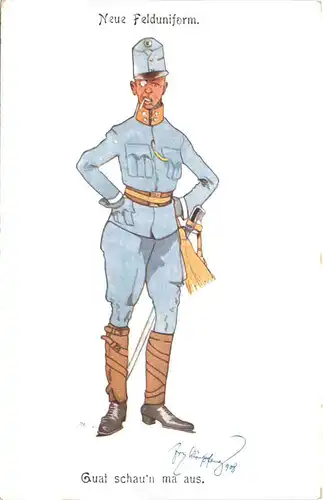 Künstler Ak - Humor Österreich -666848