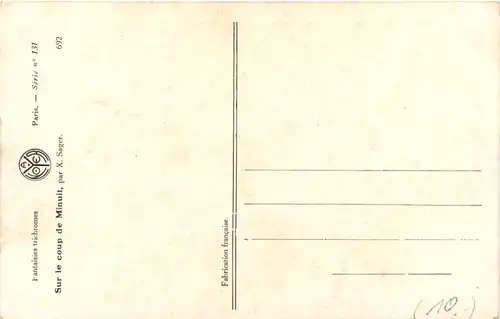 Künstler AK - Xavier Sager -666792