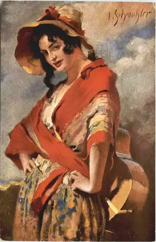 Künstler AK - Schmutzler -666836